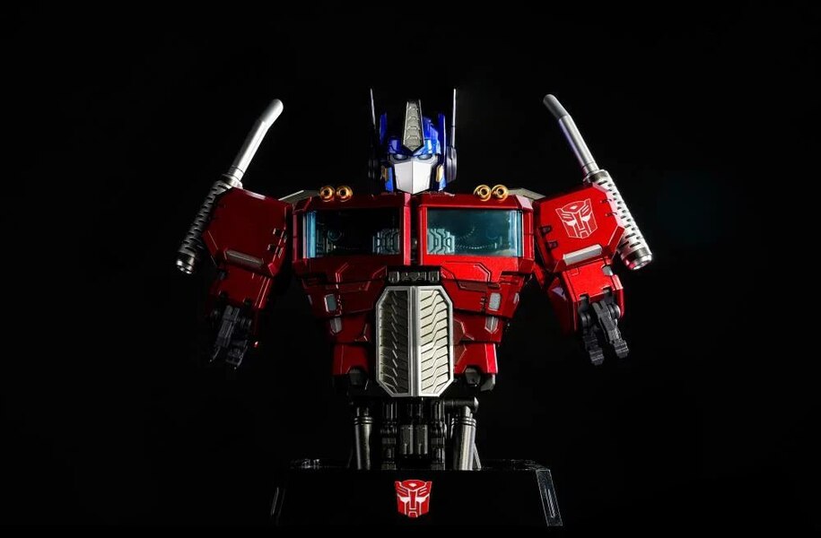 Image Of Unix Square Optimus Prime Bust Official Figure From Flame Toys  (1 of 19)